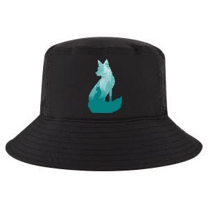 Fox Silhouette In The Forest Animal Hunter Hunting Cool Comfort Performance Bucket Hat