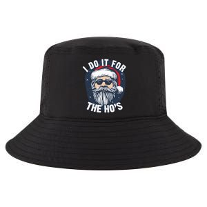 Funny Santa I Do It For The HoS Inappropriate Christmas Gift Cool Comfort Performance Bucket Hat