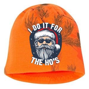 Funny Santa I Do It For The HoS Inappropriate Christmas Gift Kati - Camo Knit Beanie