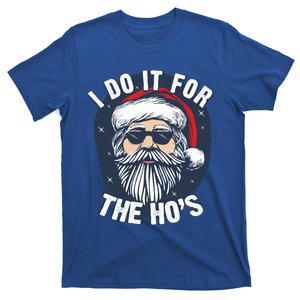 Funny Santa I Do It For The HoS Inappropriate Christmas Gift T-Shirt