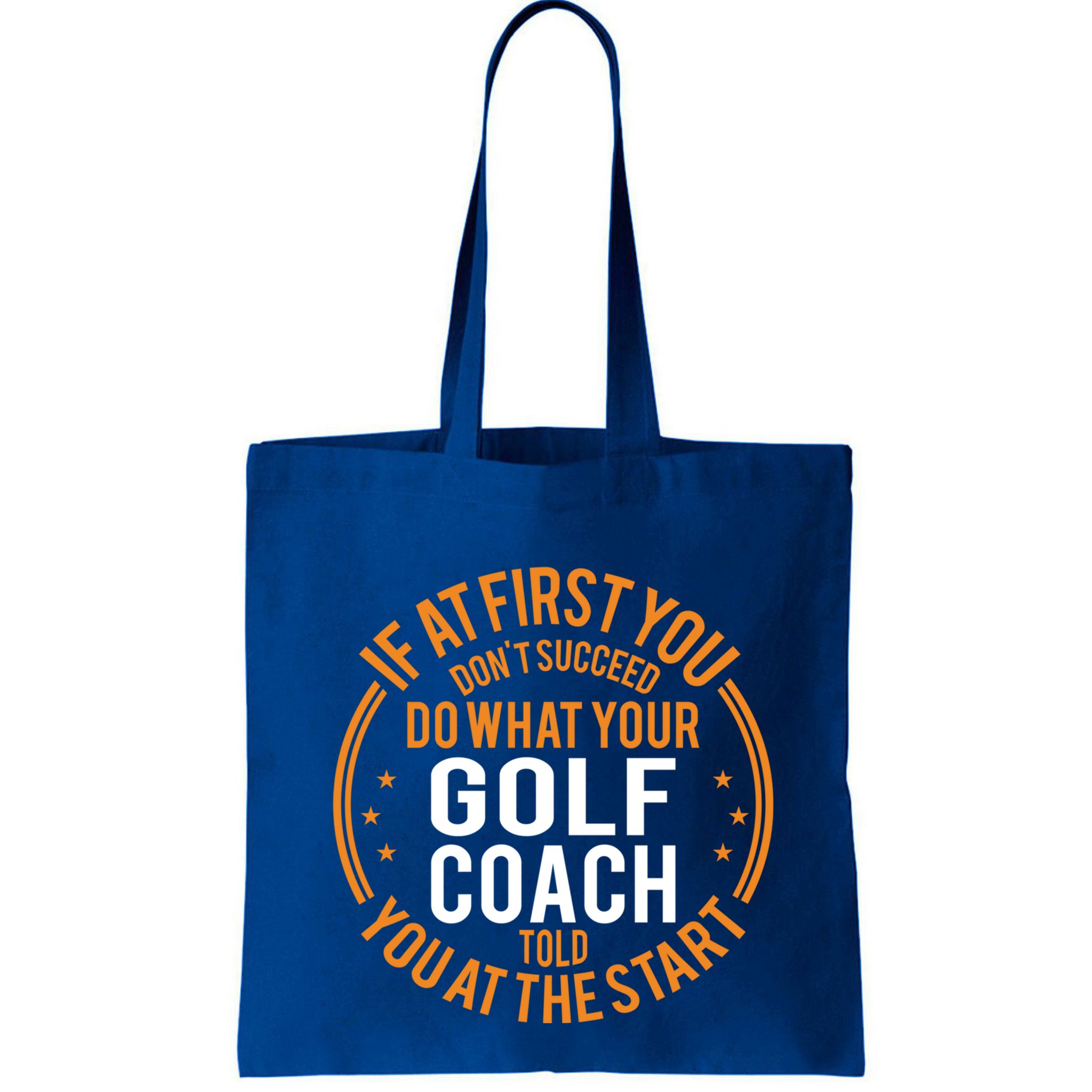 Funny Sport Instructor And Player Funny Golf Coach Gift Bag
