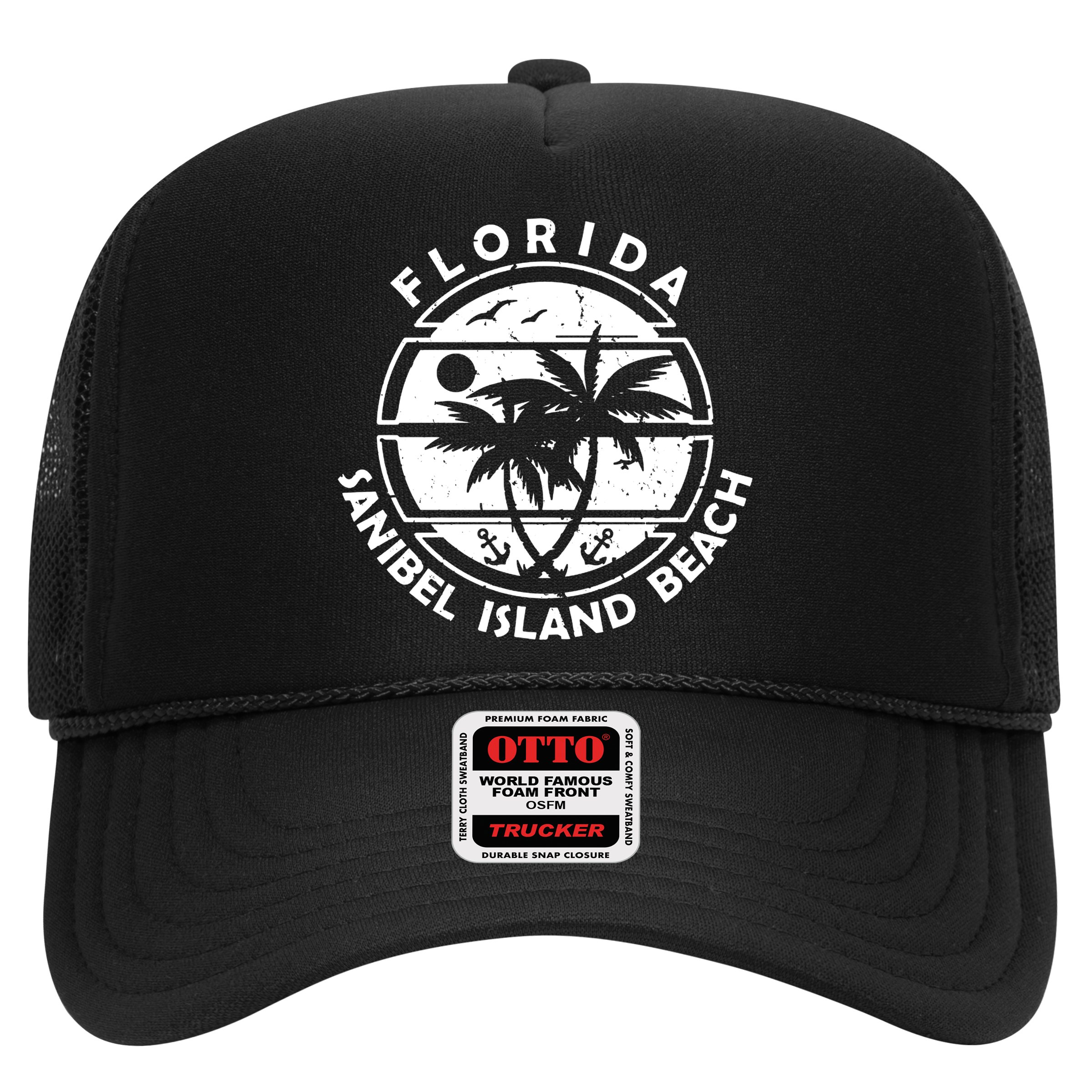 Florida Sanibel Island Beach Trucker Hat