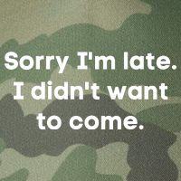 Funny Sorry I'm Late. I Didn't Want To Come Hilarious Design Legacy Tie Dye Trucker Hat