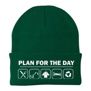 Funny Stock Investing Plan For The Day Crypto Trading Holder Knit Cap Winter Beanie