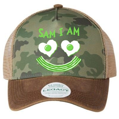 Funny Sam I Am Reading Fan Book Lover Legacy Tie Dye Trucker Hat