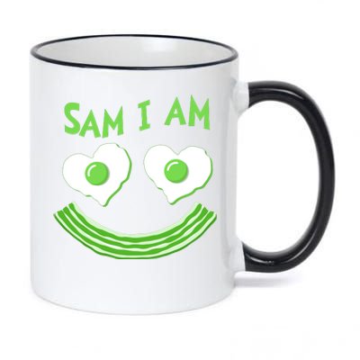 Funny Sam I Am Reading Fan Book Lover 11oz Black Color Changing Mug