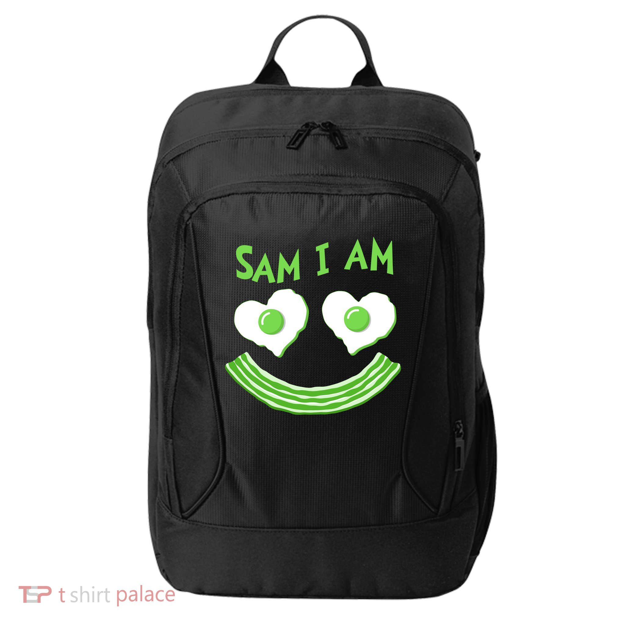 Funny Sam I Am Reading Fan Book Lover City Backpack