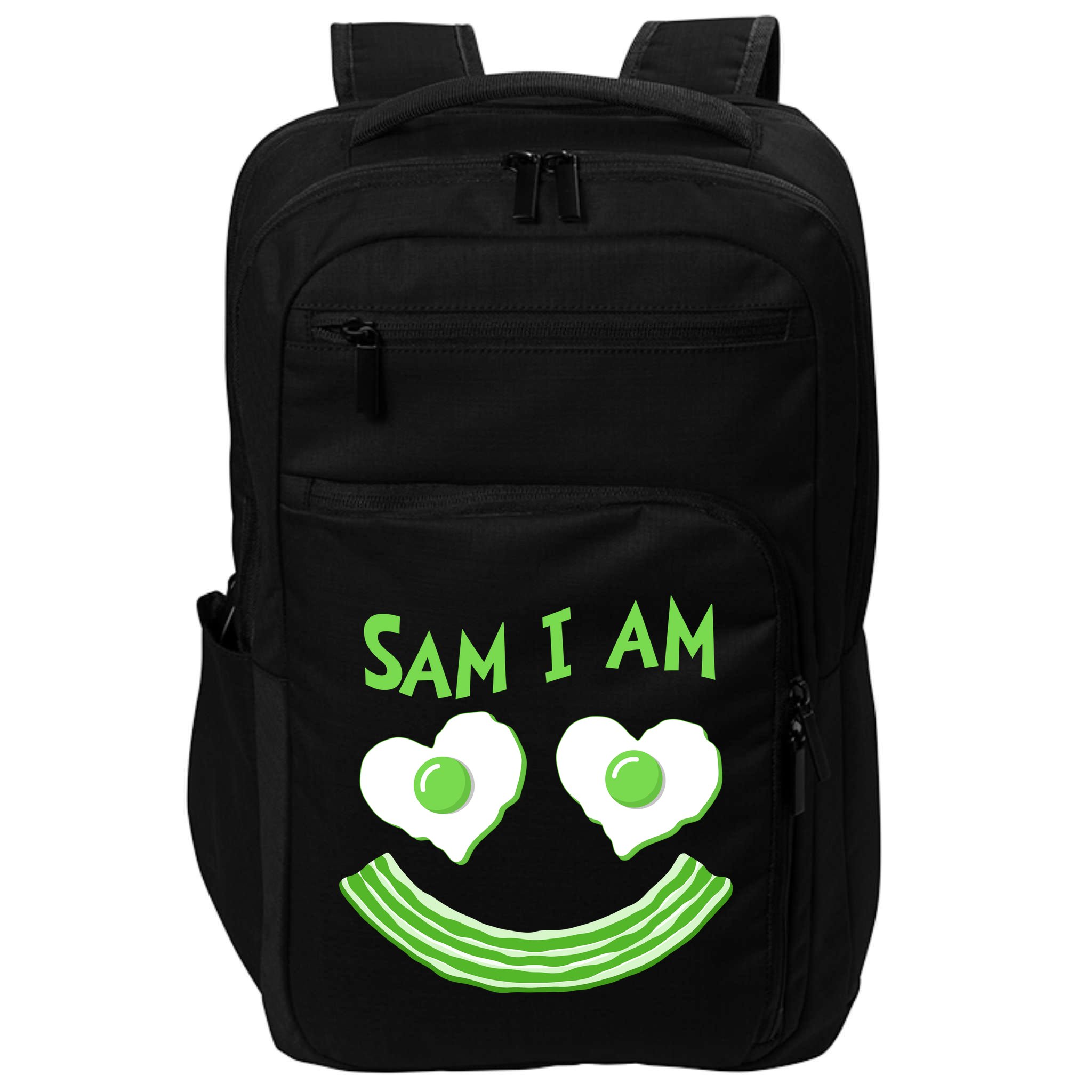 Funny Sam I Am Reading Fan Book Lover Impact Tech Backpack