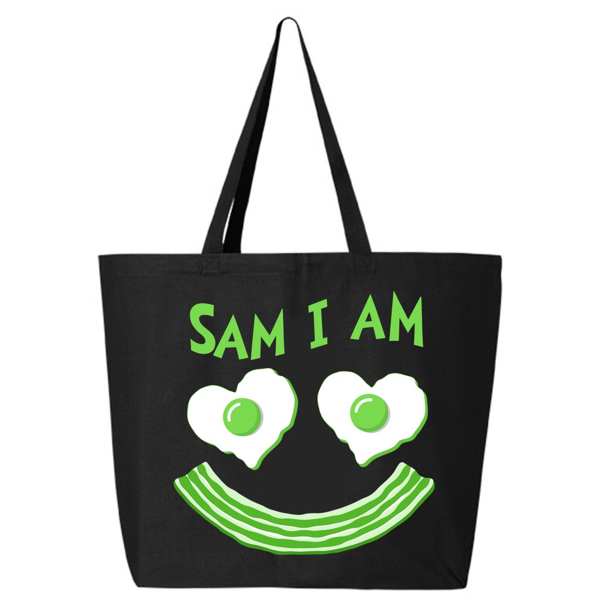 Funny Sam I Am Reading Fan Book Lover 25L Jumbo Tote