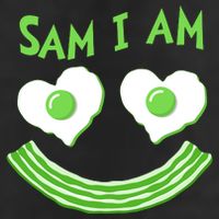 Funny Sam I Am Reading Fan Book Lover 25L Jumbo Tote