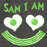Funny Sam I Am Reading Fan Book Lover Vector Backpack