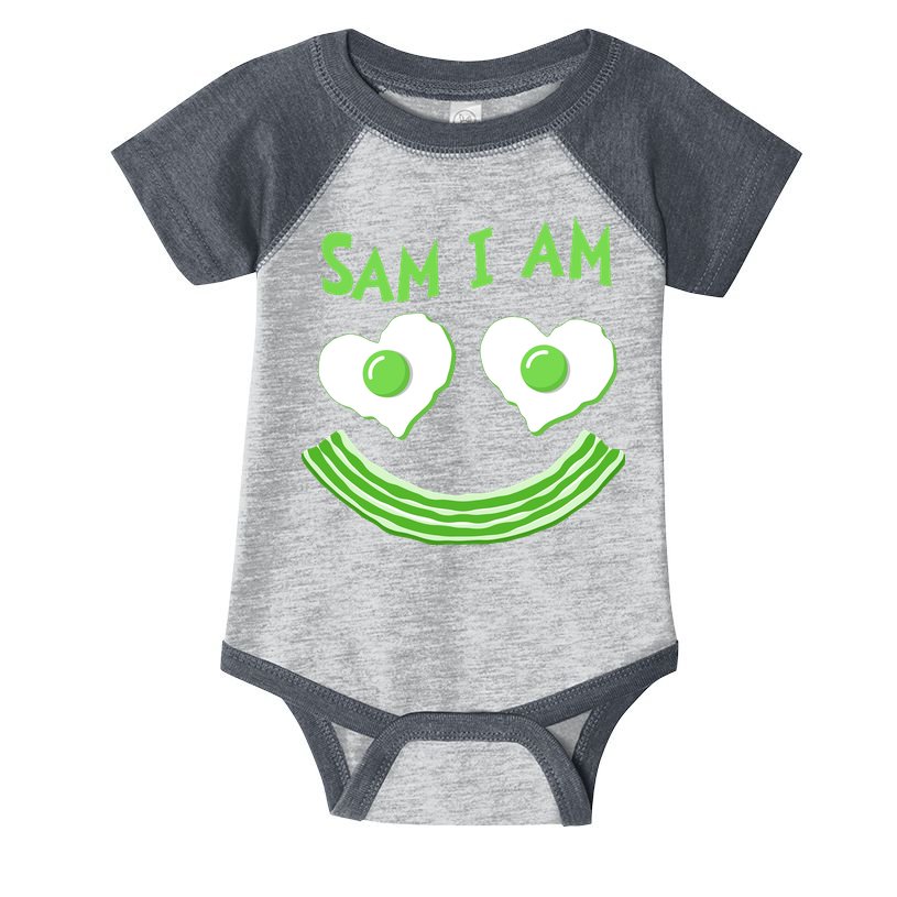 Funny Sam I Am Reading Fan Book Lover Infant Baby Jersey Bodysuit