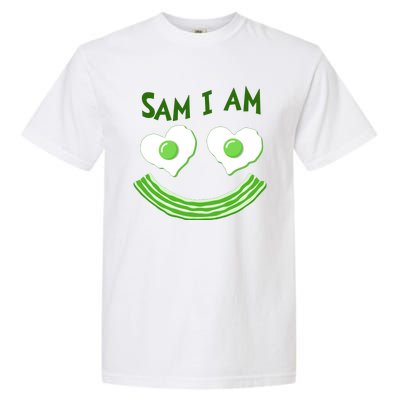 Funny Sam I Am Reading Fan Book Lover Garment-Dyed Heavyweight T-Shirt