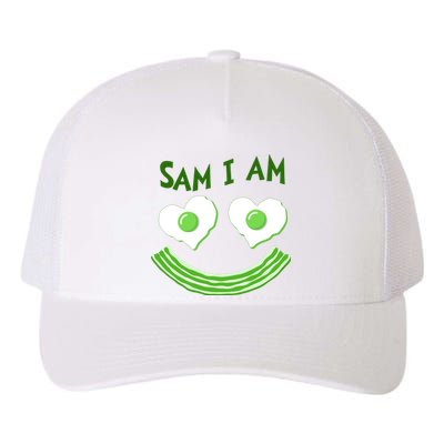 Funny Sam I Am Reading Fan Book Lover Yupoong Adult 5-Panel Trucker Hat