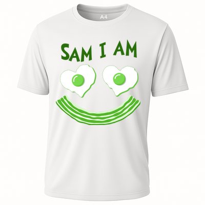 Funny Sam I Am Reading Fan Book Lover Performance Shirt