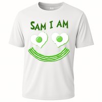 Funny Sam I Am Reading Fan Book Lover Cooling Performance Crew T-Shirt