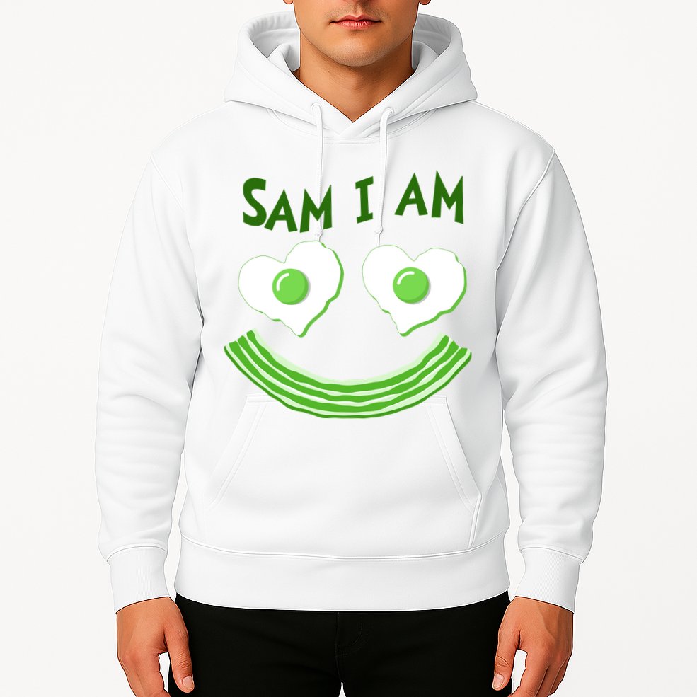 Funny Sam I Am Reading Fan Book Lover Hoodie