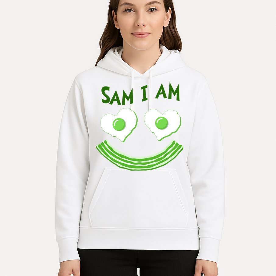 Funny Sam I Am Reading Fan Book Lover Hoodie