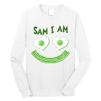 Funny Sam I Am Reading Fan Book Lover Long Sleeve Shirt