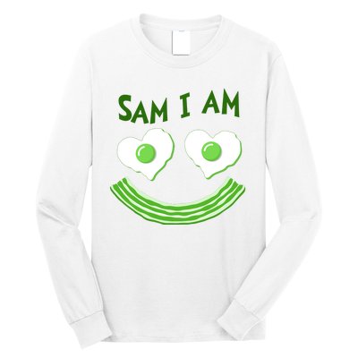 Funny Sam I Am Reading Fan Book Lover Long Sleeve Shirt