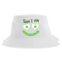 Funny Sam I Am Reading Fan Book Lover Sustainable Bucket Hat