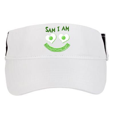 Funny Sam I Am Reading Fan Book Lover Adult Drive Performance Visor