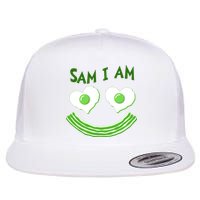 Funny Sam I Am Reading Fan Book Lover Flatbill Hat