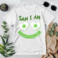 Funny Sam I Am Reading Fan Book Lover Premium T-Shirt