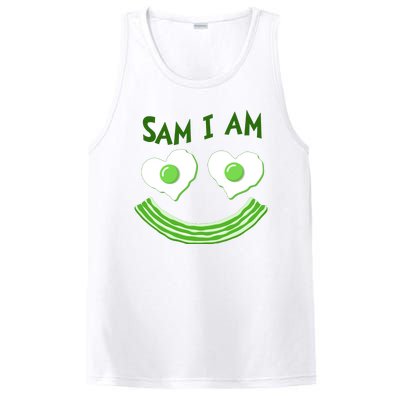 Funny Sam I Am Reading Fan Book Lover PosiCharge Competitor Tank