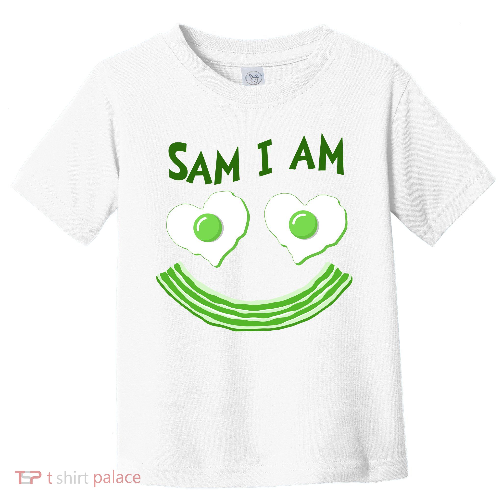 Funny Sam I Am Reading Fan Book Lover Toddler T-Shirt