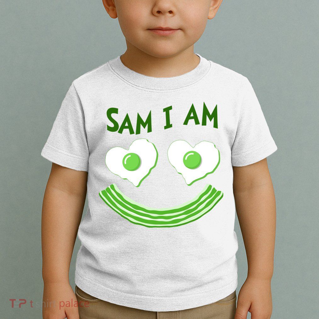 Funny Sam I Am Reading Fan Book Lover Toddler T-Shirt