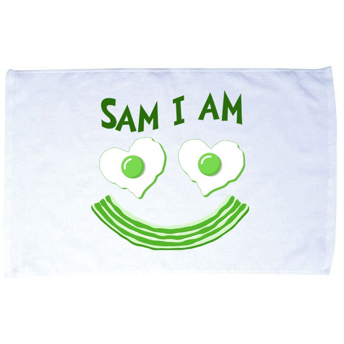 Funny Sam I Am Reading Fan Book Lover Microfiber Hand Towel