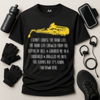 Funny Saxophone I Didnt Choose Marching Band Sax Performance Shirt