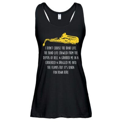 Funny Saxophone I Didnt Choose Marching Band Sax Ladies Essential Flowy Tank