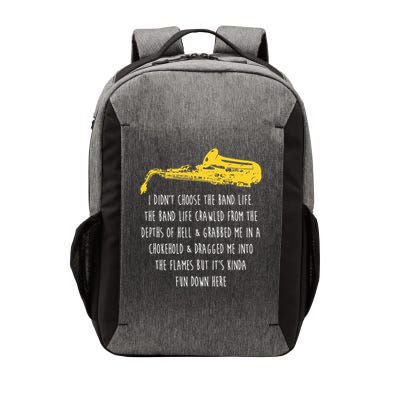 Funny Saxophone I Didnt Choose Marching Band Sax Vector Backpack