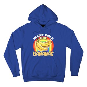 Funny Sorry I Like Bananas Gender Equality Pride Gift Hoodie