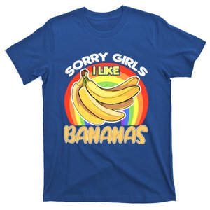 Funny Sorry I Like Bananas Gender Equality Pride Gift T-Shirt