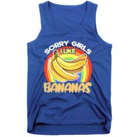 Funny Sorry I Like Bananas Gender Equality Pride Gift Tank Top