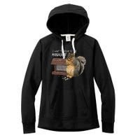 Funny Squirrel I Want To Speak To The Manager Women's Fleece Hoodie