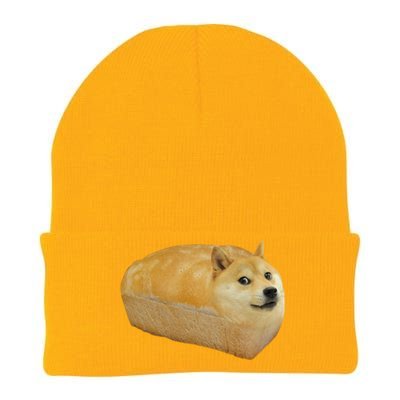 Fashion Shiba Inu Doge Bread Meme Dog Ugly Cool Gift Sweater Knit Cap Winter Beanie