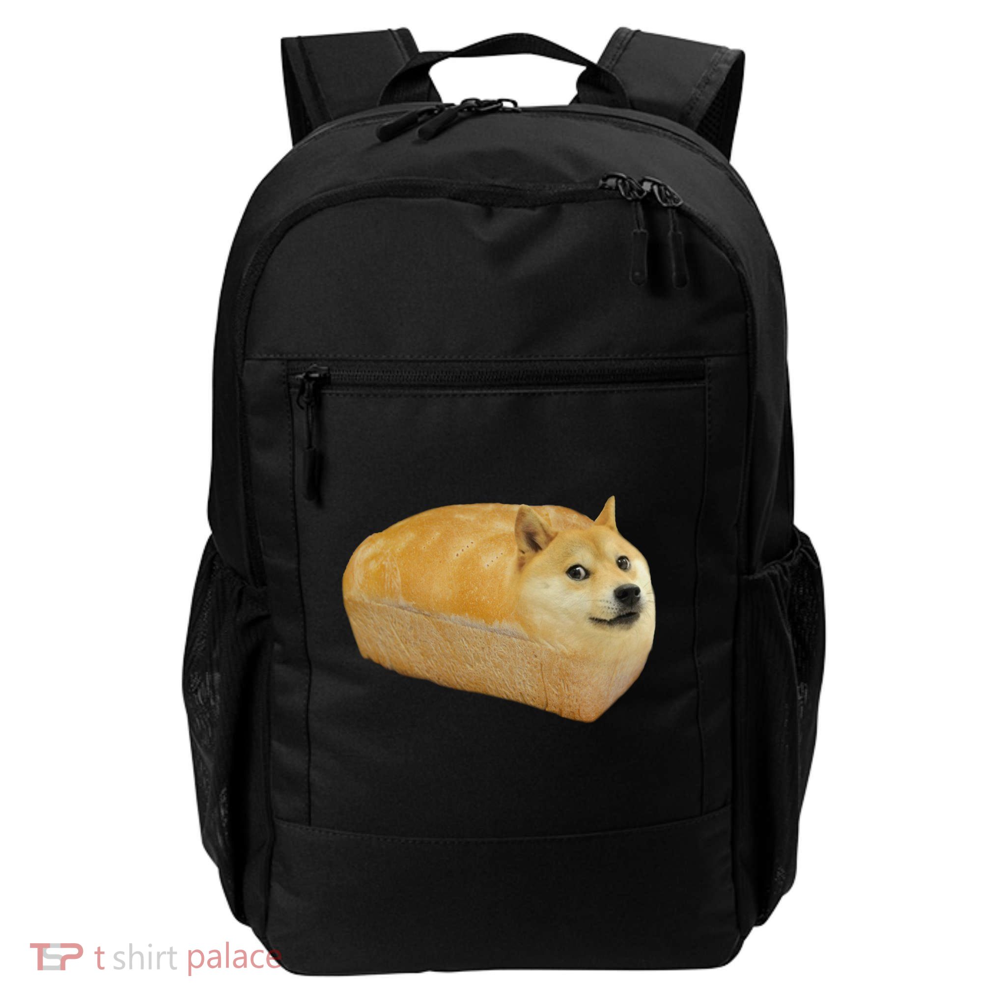 Fashion Shiba Inu Doge Bread Meme Dog Ugly Cool Gift Sweater Backpack