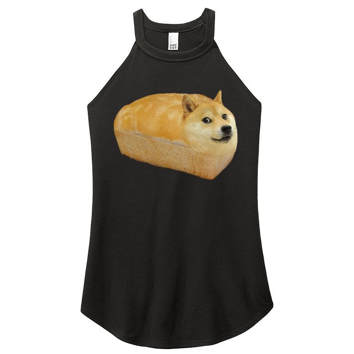 Fashion Shiba Inu Doge Bread Meme Dog Ugly Cool Gift Sweater Women's Perfect Tri Rocker Tank