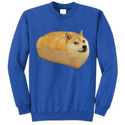 Fashion Shiba Inu Doge Bread Meme Dog Ugly Cool Gift Sweater Tall Sweatshirt