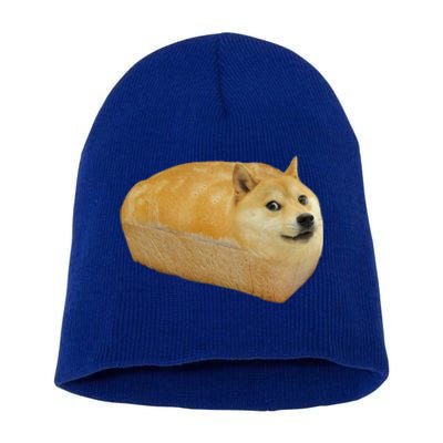 Fashion Shiba Inu Doge Bread Meme Dog Ugly Cool Gift Sweater Short Acrylic Beanie