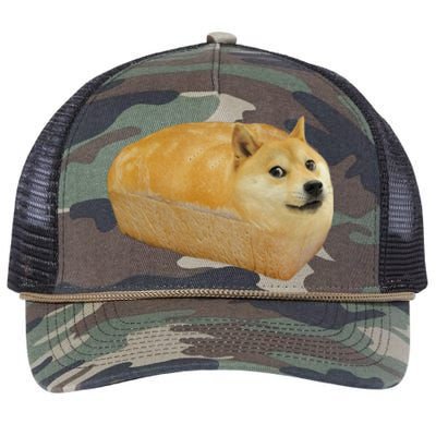 Fashion Shiba Inu Doge Bread Meme Dog Ugly Cool Gift Sweater Retro Rope Trucker Hat Cap