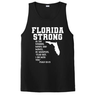 Florida Strong In The Storms Winds And Waves He Whispers PosiCharge Competitor Tank