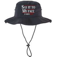 Funny Say It To My Face Kamalaharris 2024 Legacy Cool Fit Booney Bucket Hat