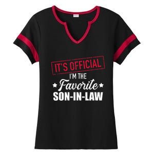 Favorite son in law from mother in law or father in law Ladies Halftime Notch Neck Tee