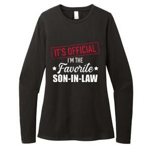 Favorite son in law from mother in law or father in law Womens CVC Long Sleeve Shirt