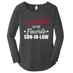 Favorite son in law from mother in law or father in law Women's Perfect Tri Tunic Long Sleeve Shirt